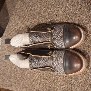 Freebird by Steven MABEL Multi Oxford Slip on Womens Sz 9